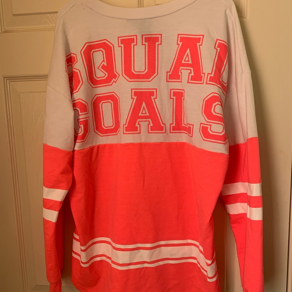 Varsity crewneck sweater